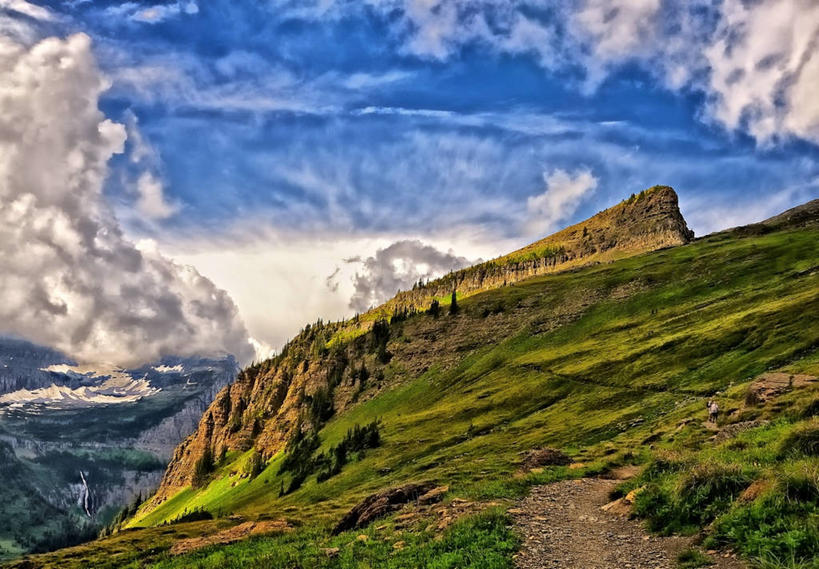 成年人,两个人,公园,横图,室外,白天,旅游,度假,探险,友谊,山,山脉,美国,云,苔藓,娱乐,草,天空,自然,享受,休闲,放松,摄影,靠近,异性恋,冒险,牵牛花,男人,女人,休闲活动,彩图,伴侣