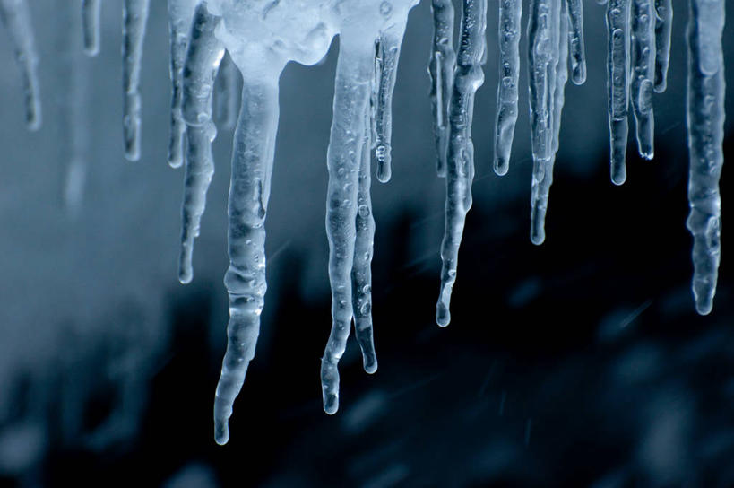 无人,横图,室外,白天,河流,水,美国,冬天,冰柱,寒冷,摄影,清新,纯净,科罗拉多州,彩图