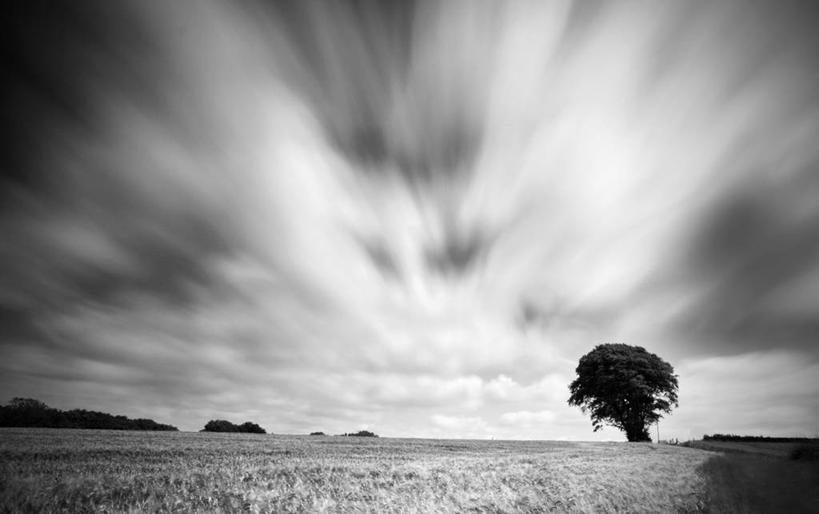 无人,横图,黑白,室外,白天,长时间曝光,旅游,度假,农业,美景,英国,景观,田地,云,谷类,娱乐,天空,自然,享受,休闲,景色,放松,摄影,宁静,大麦,自然风光,默西赛德郡,彩图,独处