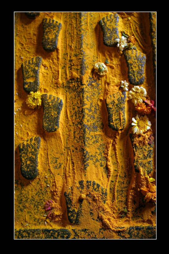 无人,寺庙,竖图,印度,脚印,小的,历史,花,黄色,姜黄,童年,摄影,宗教,印度文化,印度教,浦那,彩图