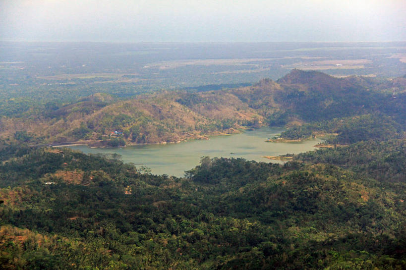 无人,横图,俯视,室外,白天,湖,美景,山,印度尼西亚,地形,景观,风景,自然,景色,摄影,宁静,自然风光,日惹,彩图,高角度拍摄