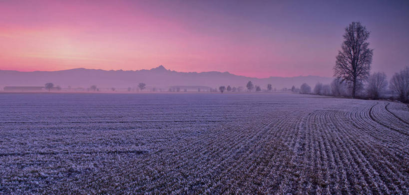 横图,全景,意大利,摄影,库内奥省