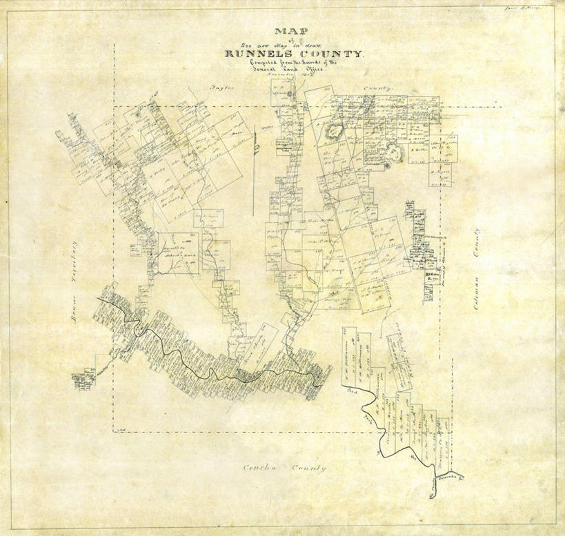 无人,横图,地图,历史,古董,德克萨斯,彩图