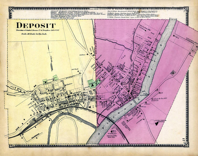 无人,横图,地图,历史,古董,纽约州,彩图
