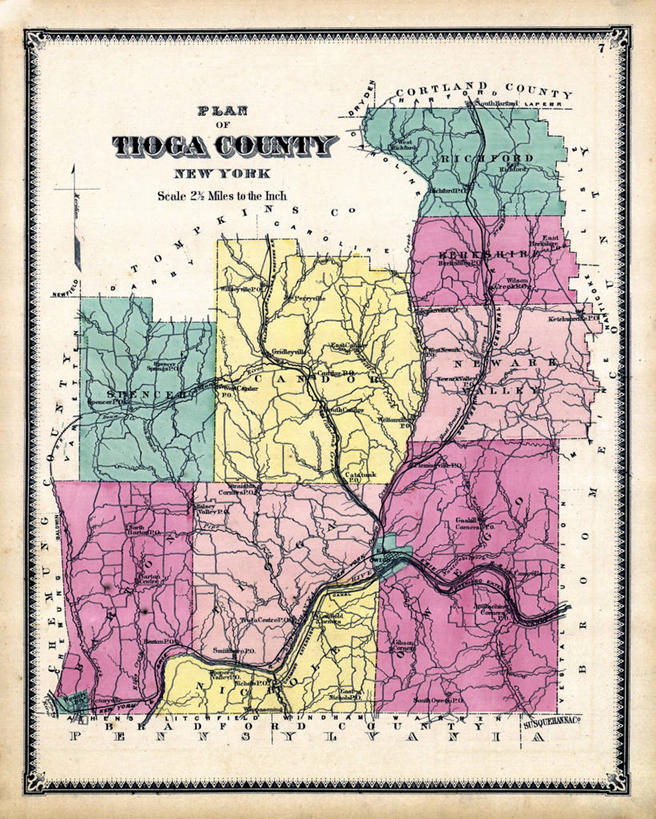 无人,竖图,地图,历史,古董,纽约州,彩图