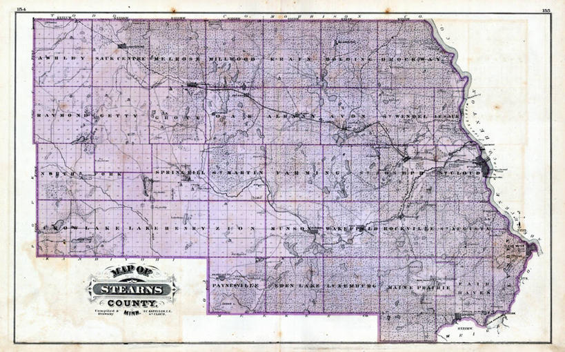 无人,横图,地图,历史,古董,明尼苏达,彩图