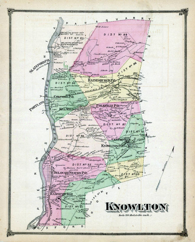 无人,竖图,地图,历史,古董,新泽西,彩图