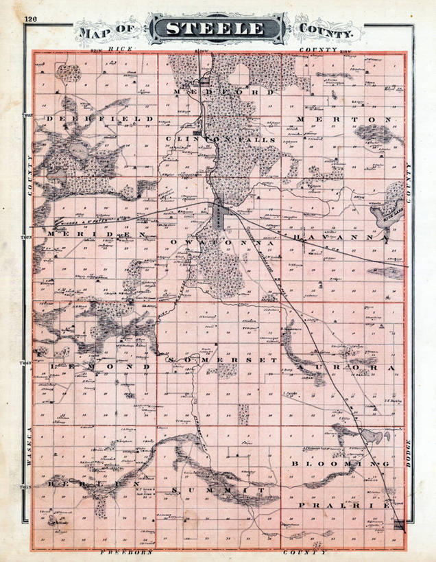 无人,竖图,地图,历史,古董,明尼苏达,彩图