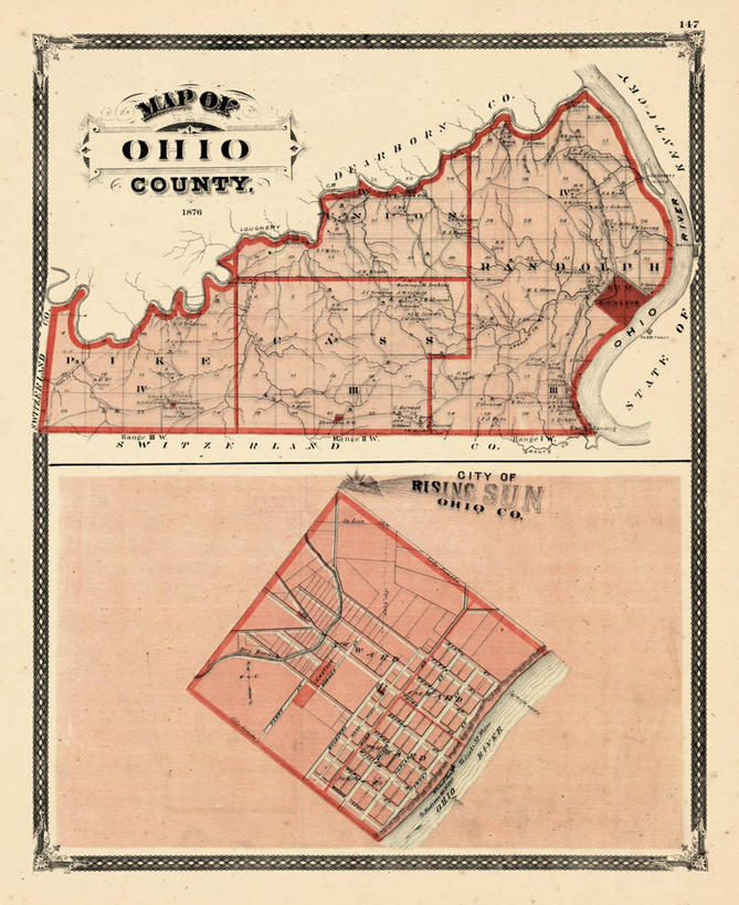 无人,竖图,日出,地图,城镇,历史,古董,彩图