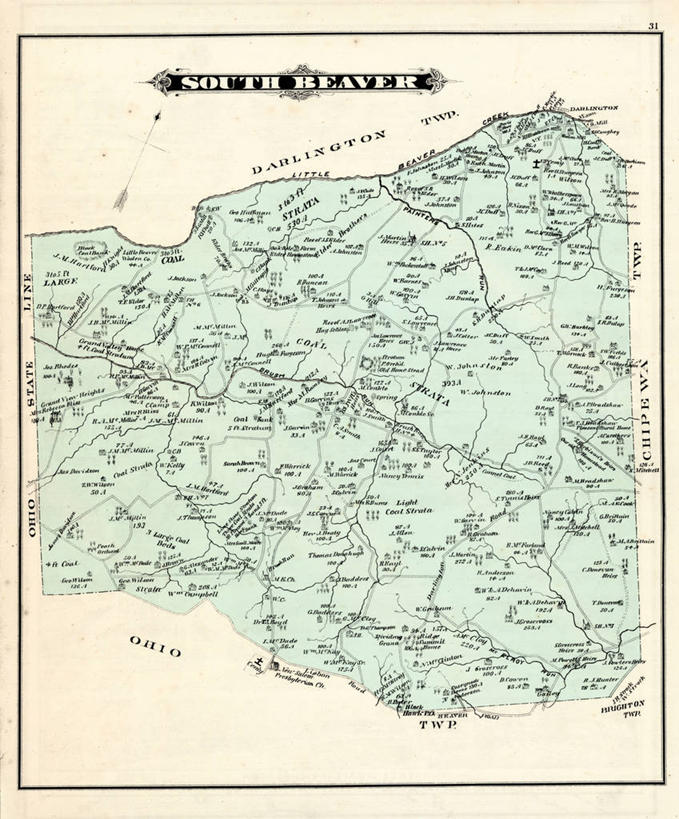 无人,竖图,地图,历史,古董,宾夕法尼亚,彩图