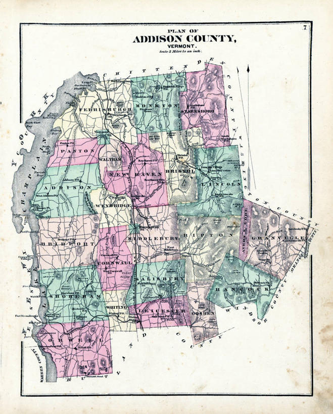 无人,竖图,地图,美国,历史,古董,北美,北美洲,美洲,佛蒙特州,佛蒙特,绿岭之州,北亚美利加洲,亚美利加洲,彩图,美利坚合众国