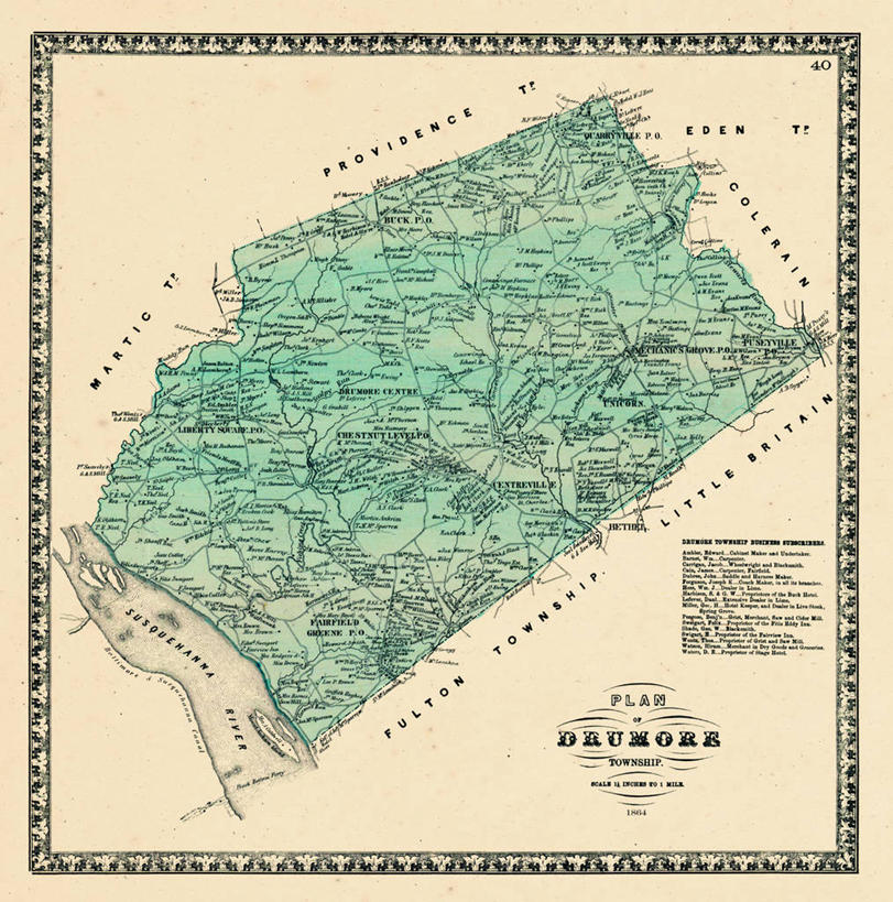 无人,竖图,地图,正方形,历史,古董,宾夕法尼亚,彩图