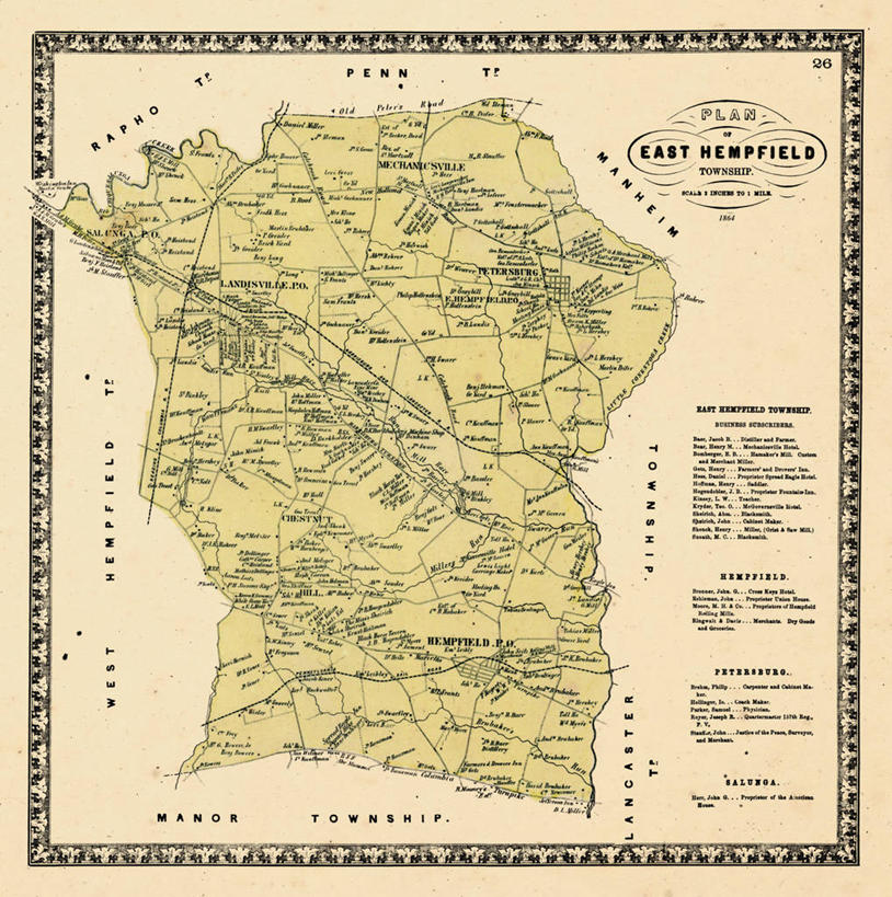无人,竖图,地图,正方形,历史,古董,宾夕法尼亚,彩图