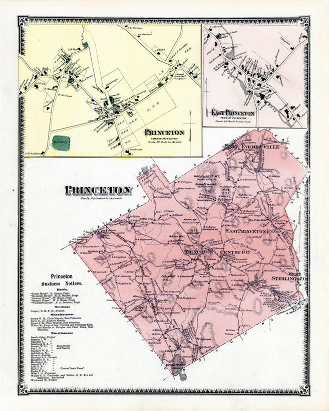 无人,竖图,地图,历史,古董,马萨诸塞,彩图