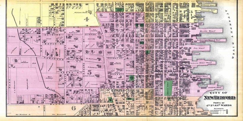 无人,横图,全景,地图,城镇,历史,古董,马萨诸塞,彩图