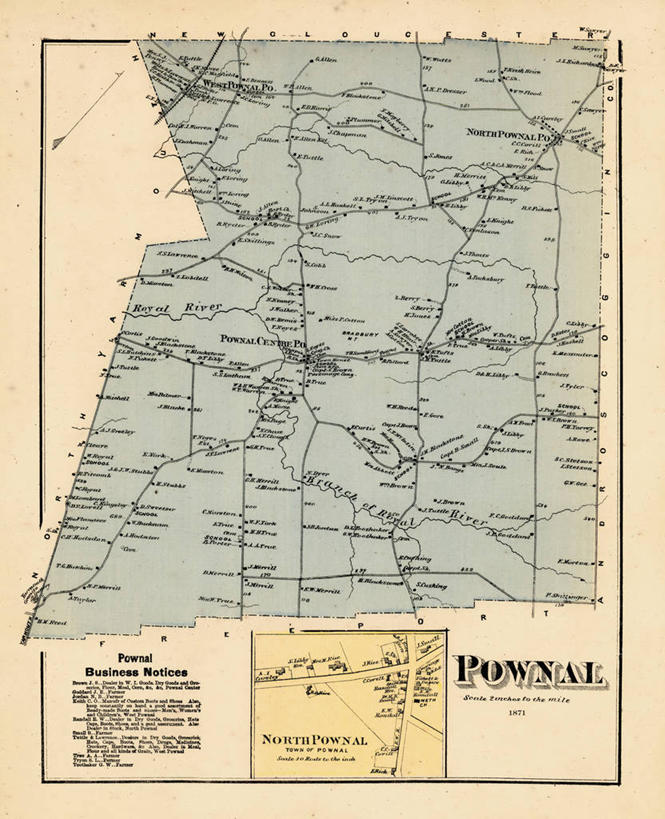无人,竖图,地图,历史,古董,缅因州,彩图