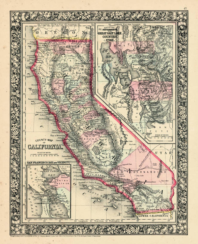 无人,竖图,地图,历史,古董,犹他,彩图