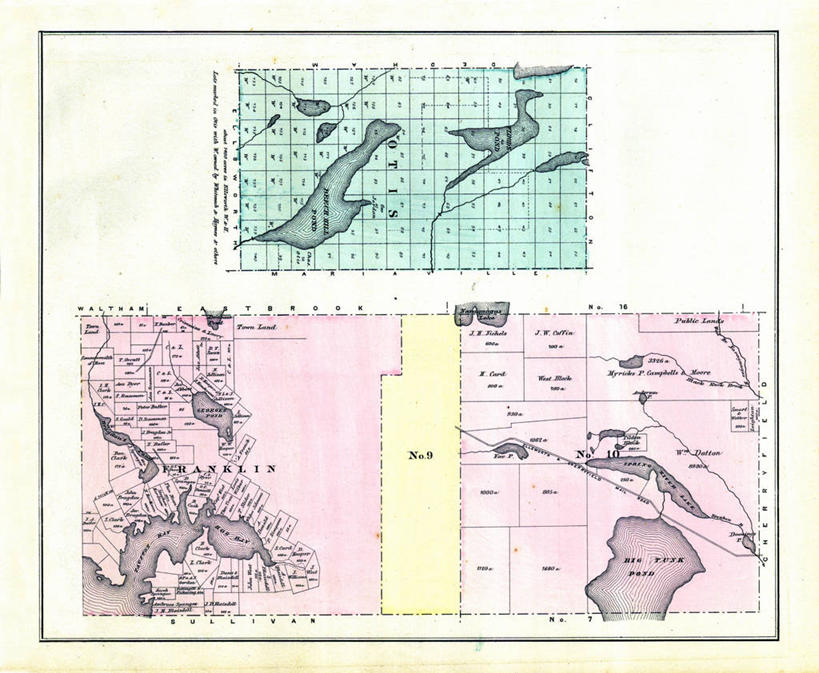 无人,横图,地图,历史,古董,缅因州,彩图,多义词