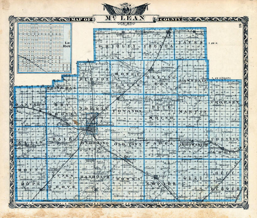 无人,横图,地图,历史,古董,伊利诺斯州,彩图