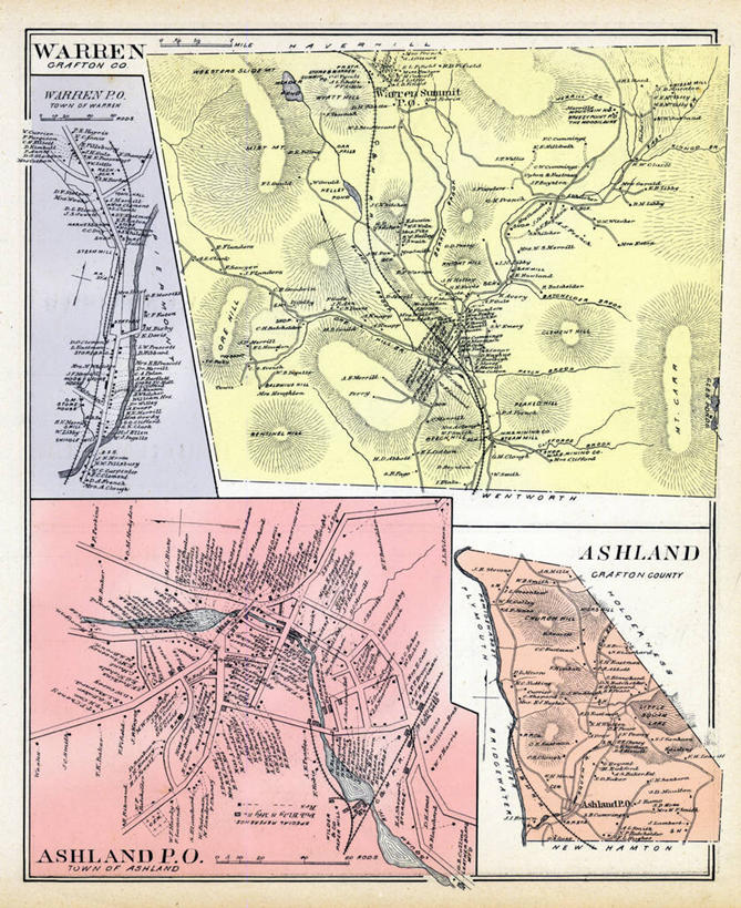 无人,竖图,地图,美国,城镇,历史,古董,北美,北美洲,美洲,新罕布什尔州,北亚美利加洲,亚美利加洲,新罕布什尔,新罕布夏州,花岗岩州,花冈岩之州,滑雪之州,新英格兰,阿什兰,纽英仑,彩图,美利坚合众国