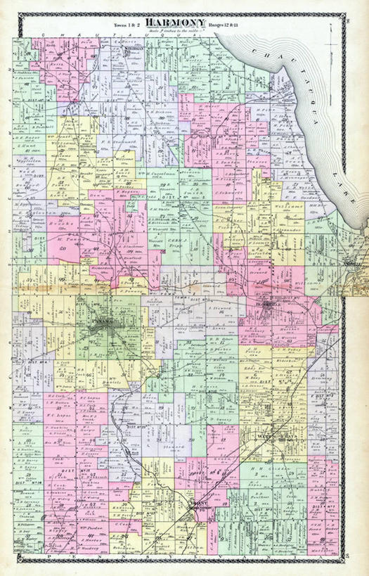 无人,竖图,地图,历史,古董,协调,纽约州,彩图