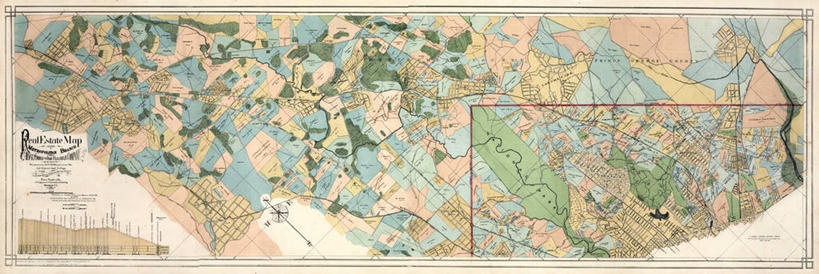 无人,横图,全景,地图,首都,历史,古董,华盛顿特区,彩图