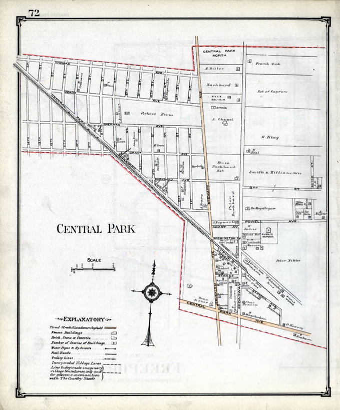无人,竖图,地图,纽约,城镇,历史,古董,中央公园,彩图