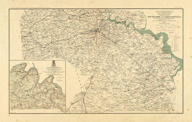 无人,横图,地图,历史,古董,北美,内战,彩图