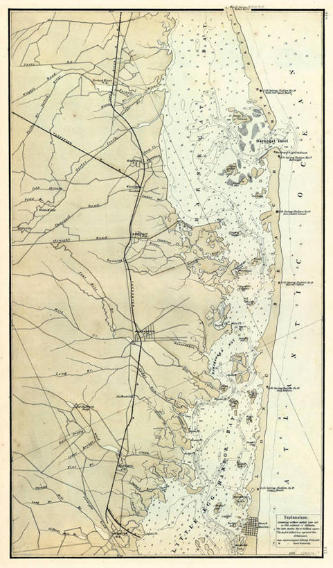 无人,竖图,地图,图表,历史,古董,新泽西,彩图,地图学