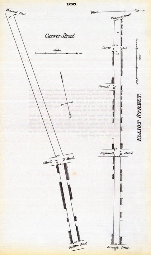 无人,竖图,地图,城镇,历史,古董,波士顿,马萨诸塞,彩图,地图学