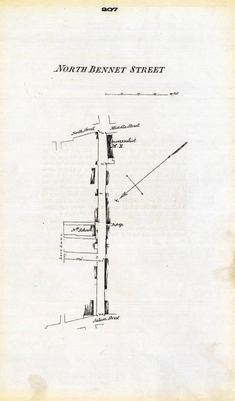 无人,竖图,地图,城镇,历史,古董,波士顿,马萨诸塞,彩图,地图学