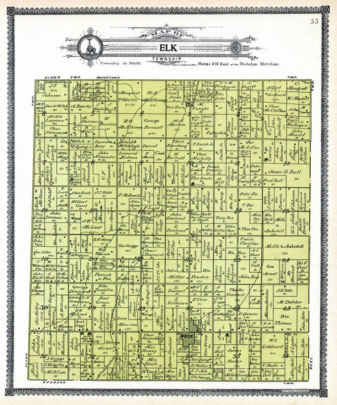 无人,竖图,地图,美国,历史,古董,北美,北美洲,美洲,北亚美利加洲,亚美利加洲,密歇根,密歇根州,貂熊州,狼獾之州,狼獾州,加拿大马鹿,彩图,美利坚合众国,地图学