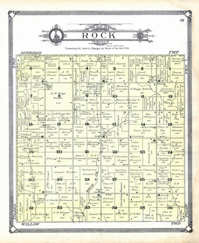 无人,竖图,地图,历史,古董,岩石,彩图,地图学,爱荷华