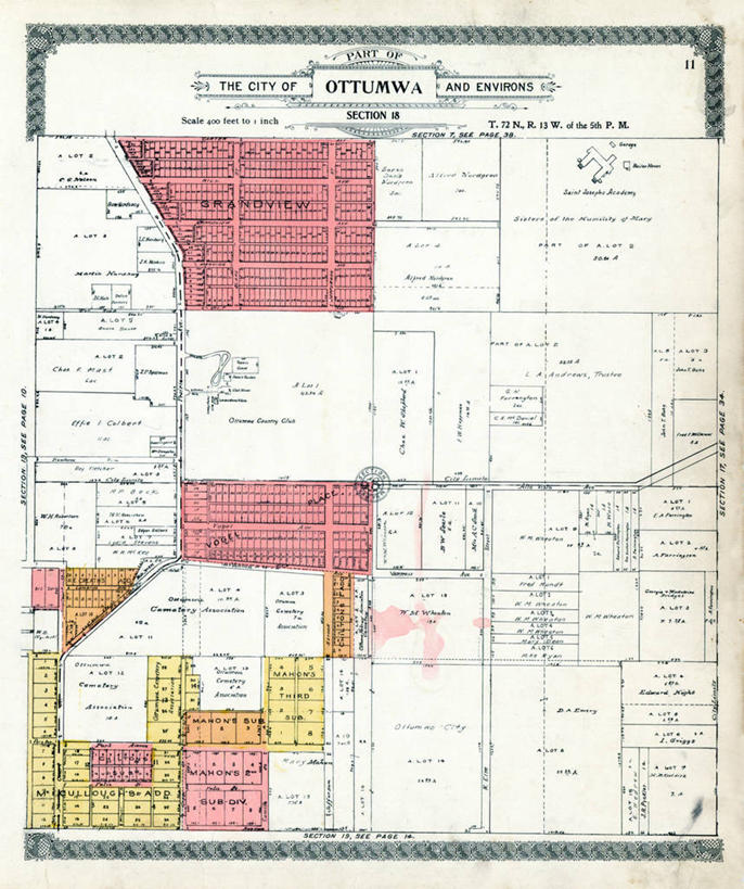 无人,竖图,地图,城镇,历史,古董,艾奥瓦,彩图,地图学,爱荷华