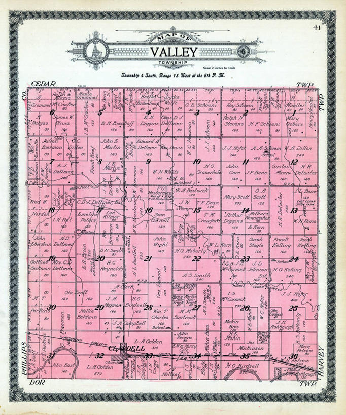 无人,竖图,地图,山谷,历史,古董,堪萨斯,彩图,地图学