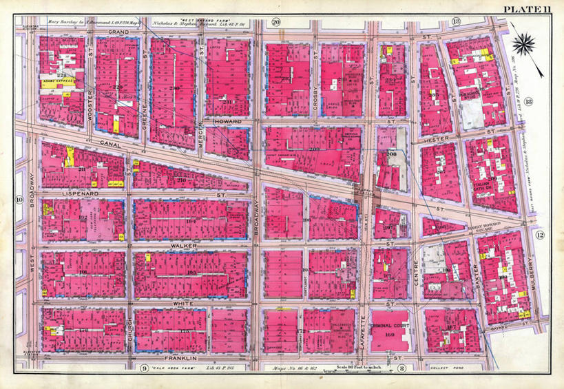 无人,横图,地图,纽约,城镇,曼哈顿,历史,古董,彩图,地图学