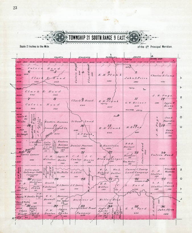 无人,竖图,地图,追赶,历史,古董,堪萨斯,彩图,地图学