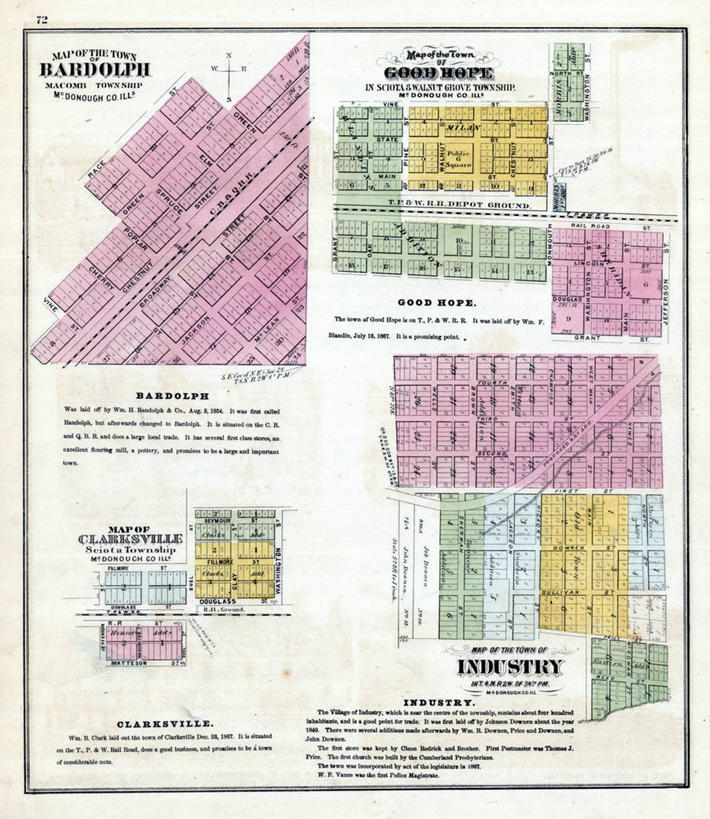 无人,竖图,地图,城镇,历史,工业,古董,伊利诺斯州,彩图,地图学