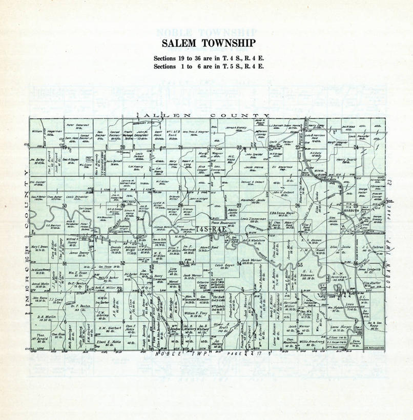 无人,竖图,方图,地图,历史,古董,俄亥俄州,塞伦,彩图,地图学