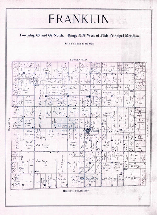 无人,竖图,地图,历史,古董,利文斯敦,彩图,地图学,爱荷华