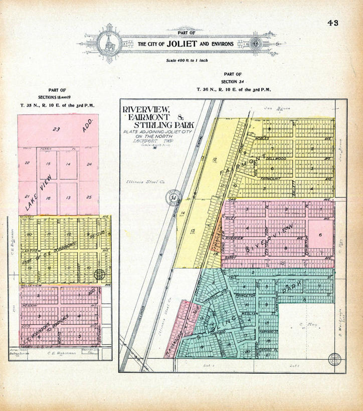 无人,竖图,地图,城镇,历史,古董,横截面,伊利诺斯州,彩图,地图学
