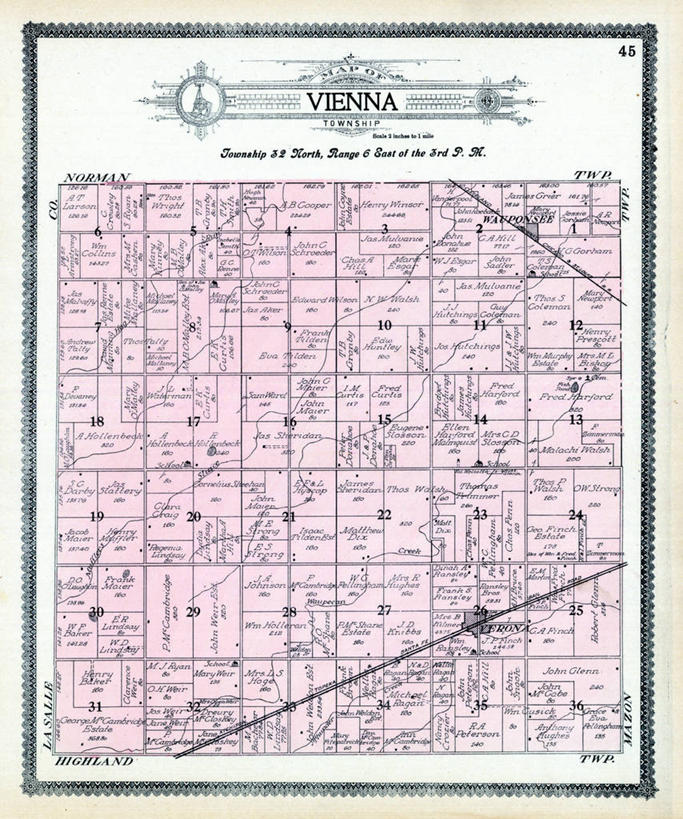 无人,竖图,地图,维也纳,历史,古董,伊利诺斯州,彩图,地图学