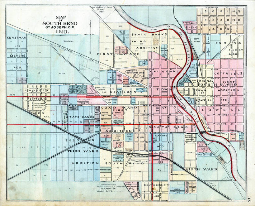 无人,横图,地图,城镇,历史,古董,彩图,南湾,地图学