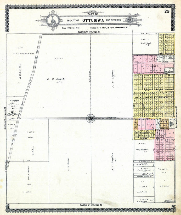 无人,竖图,地图,城镇,历史,古董,艾奥瓦,彩图,地图学,爱荷华