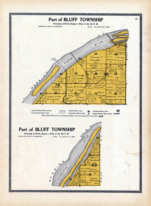 无人,竖图,地图,悬崖,历史,古董,内布拉斯加,彩图,地图学