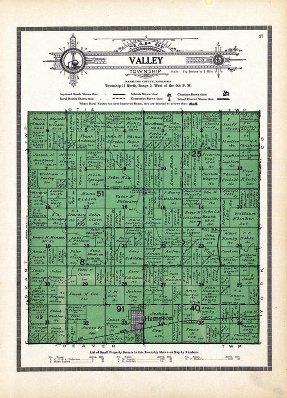 无人,竖图,地图,山谷,历史,古董,内布拉斯加,彩图,地图学