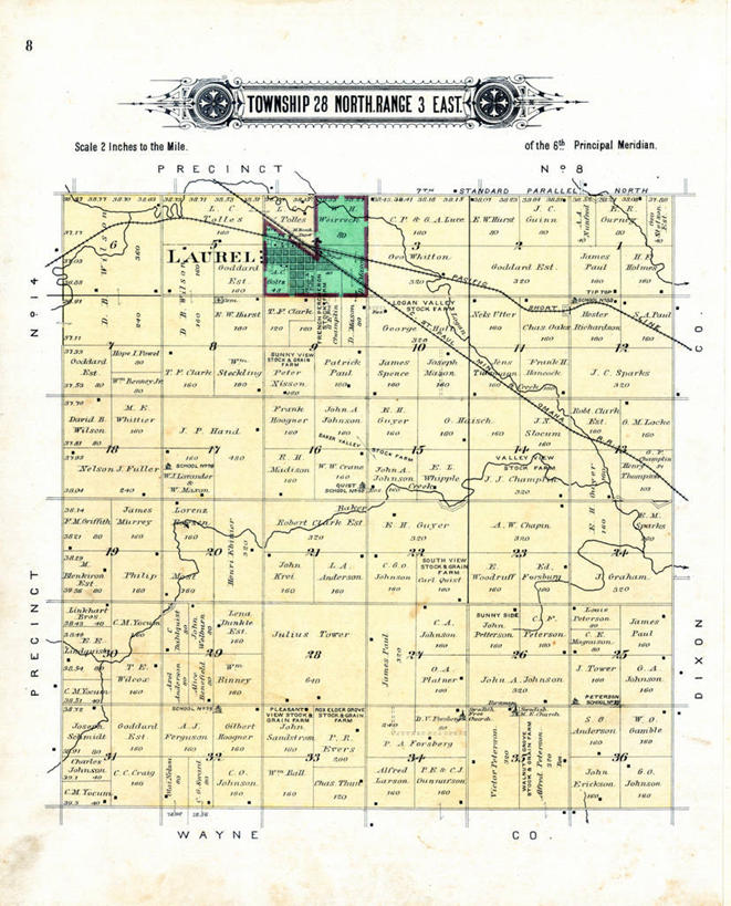 无人,竖图,地图,美国,历史,古董,北美,北美洲,美洲,北亚美利加洲,亚美利加洲,肯塔基,肯塔基州,青草之州,内布拉斯加,劳雷尔县,彩图,美利坚合众国,地图学