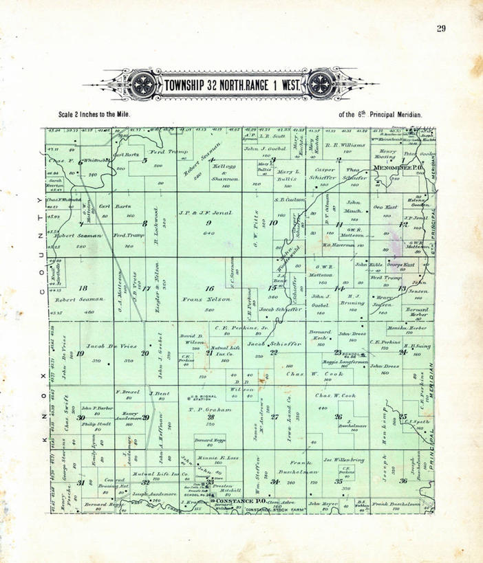 无人,竖图,地图,历史,古董,内布拉斯加,彩图,康斯坦茨,地图学