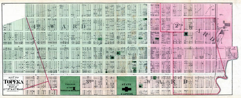 无人,横图,全景,城市,地图,美国,城镇,历史,国会大厦,古董,北美,北美洲,美洲,首府,北亚美利加洲,亚美利加洲,堪萨斯,堪萨斯州,向日葵之州,向日葵州,托皮卡,托尼卡,彩图,美利坚合众国,地图学