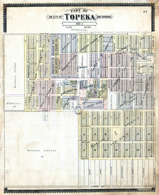 无人,竖图,城市,地图,美国,城镇,历史,古董,北美,北美洲,美洲,首府,北亚美利加洲,亚美利加洲,堪萨斯,堪萨斯州,向日葵之州,向日葵州,托皮卡,托尼卡,彩图,美利坚合众国,地图学